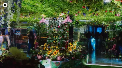 'Monet & Friends Alive' Exhibition in BGC, Monet's Garden