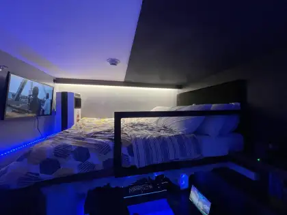 Gamer's Condo sleeping area