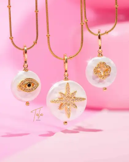 Pearl Charms Collection Necklace by Tala by Kyla