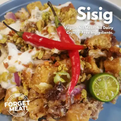 Forget Meat Taguig's Vegan, Cruelty-Free Sisig Dish