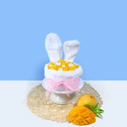 bunny mango cheesecake idim diy bakery