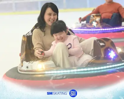 SM Megamall Ice Bumper Cars