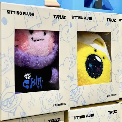 Play Line Friends x TRUZ Pop-Up Store Plush Toys