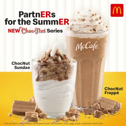 McDonald's Philippines ChocNut Series