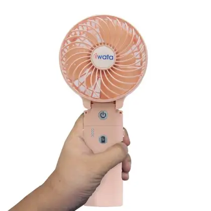 Iwata CM16PBF-12 Power Bank Rechargeable Mini Fan