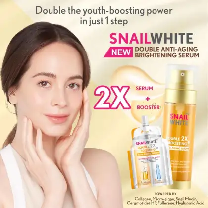 SNAILWHITE Philippines' Double Boosting Anti-Aging Serum