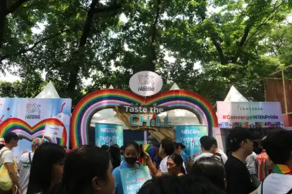 Nestle Booth at Pride Expo, Pride PH Festival 2024