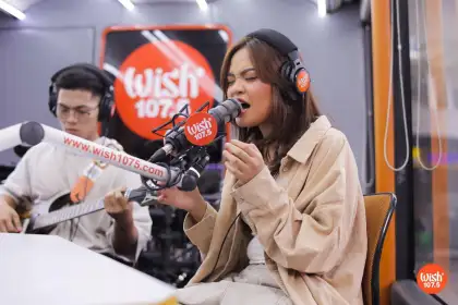 Singer-Songwriter Ekai's Wish 107.5 Live Performance