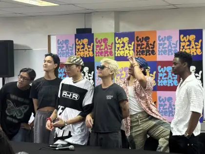 Dilaw at We Play Here School Tour Press Conference