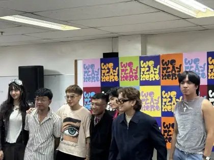 Warner Music Artists at We Play Here Press Conference