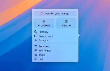 iPhone 16 Apple Intelligence Generative AI Text Features