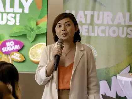 Tang Philippines' Sam Dela Cruz Introducing Tang Fruit+