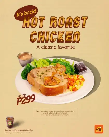 Pancake House Hot Roast Chicken Comeback