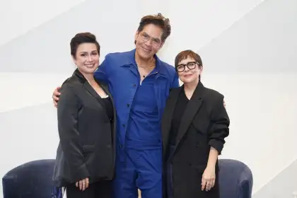 Lea Salonga, Clint Ramos, and Dolly de Leon