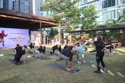 UnionBank x Mercury Drug Yoga Session