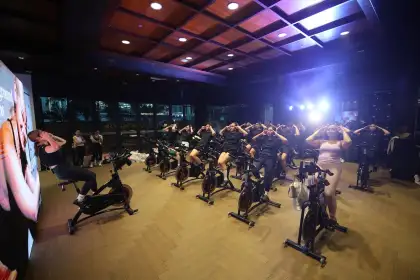 UnionBank x Mercury Drug Cycling Class