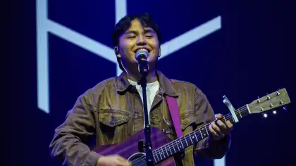 Amiel Sol Performing at Arthur Nery's 2024 Concert