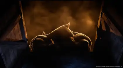 'Harry Potter: Visions of Magic' The Trap Door With Fluffy