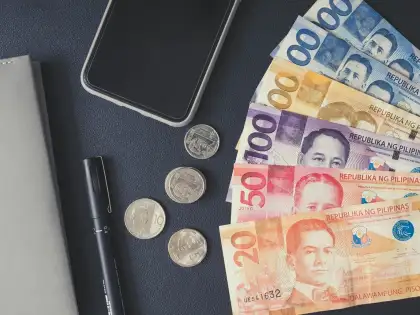 Philippine Peso Stock Image