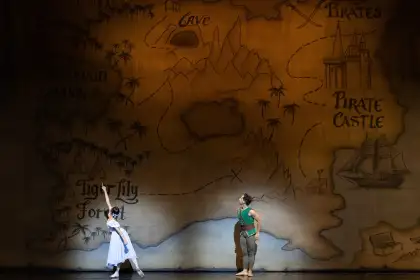 Wendy and Peter Pan Journeys to Neverland