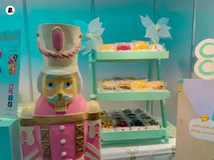 Ciento Cookies Booth at World Bazaar Fest 2024
