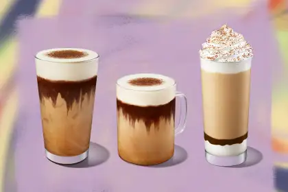 Starbucks Vienna Creamy Latte and Frapuccino