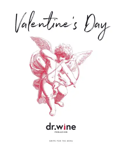 Valentine's Day at Dr. Wine Poblacion event poster