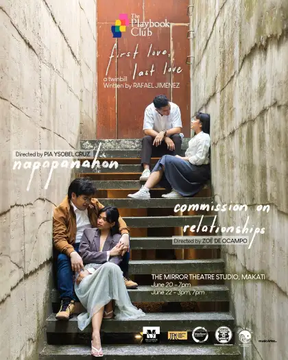 First Love, Last Love: A Twinbill event poster