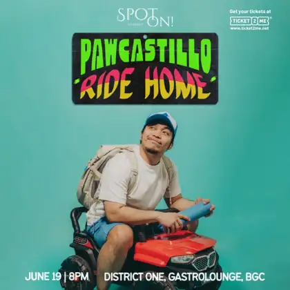 A Cabaret feat. Paw Castillo Ride Home event poster