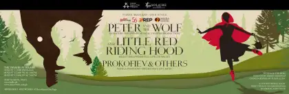 Peter and The Wolf and Little Red Riding Hood event poster