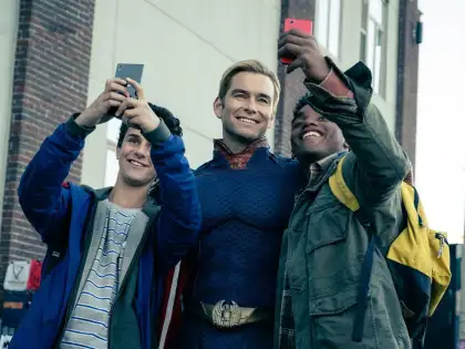 Anthony Starr as Homelander in Prime Video's The Boys