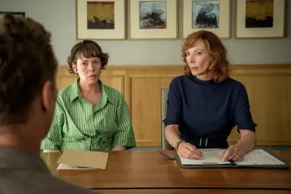 Colman and Allison Janney in The Roses