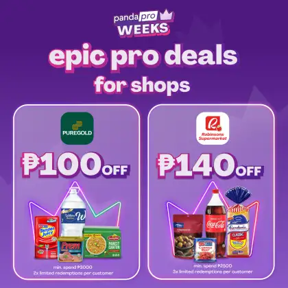 Pandapro subscribers also get epic pro deals for shops