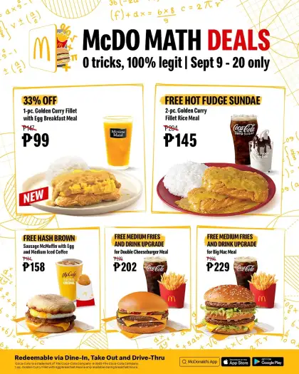 Mc Do MATH DEALS