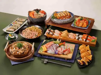 Korean Breeze Meets Japanese Charm Lunch Buffet