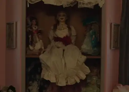 Haunted doll in 2014's Annabelle