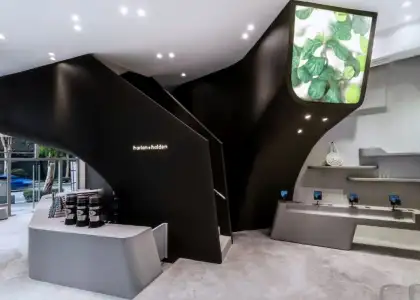 Because Coffee by Harlan + Holden store front