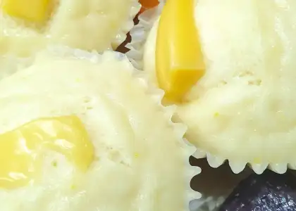 Traditional white puto