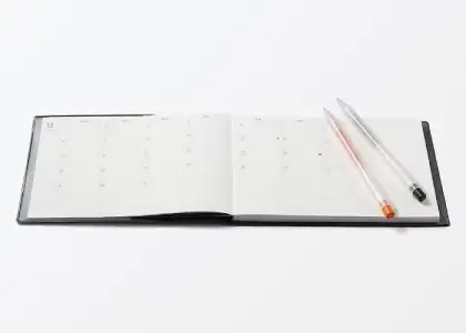 Muji 2026 Monthly/Weekly Half Size Planner