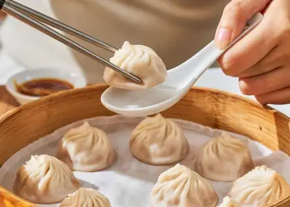 Xiao long bao from Din Tai Fung