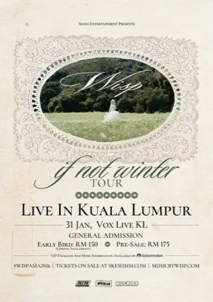 Wisp Live In Kuala Lumpur 2026