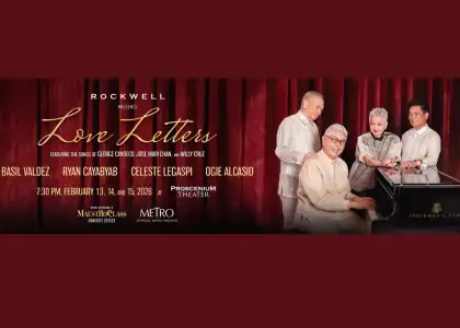 love letters event poster with the cast