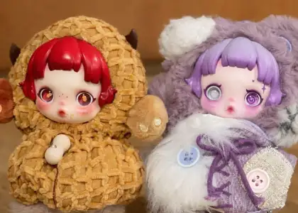 Pranky Peanut and Ratty Bear from SKULLPANDA You Found Me!