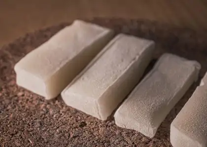 Tikoy white roll from Ho-Land Hopia