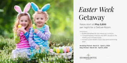 Easter Week Getaway Room Package Banner for Facebook and Website 1