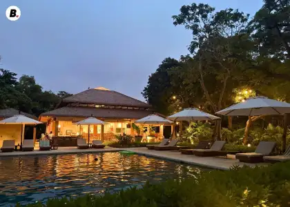 Swimming Pool and Sinag Restaurant