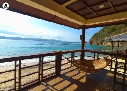 Balcony of the Sunset Villa at Discovery Coron