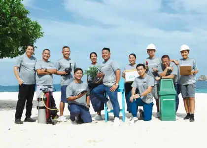 Sustainability Team of Discovery Coron