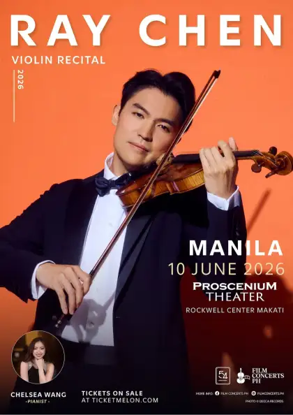 Ray Chen Violin Recital Manila 2026
