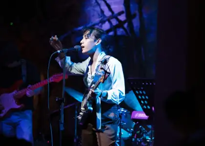 Divino Dayacap of Halina performing live